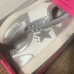 Corkys shoes! Excellent condition. Bottoms are just dirty from outside wear.